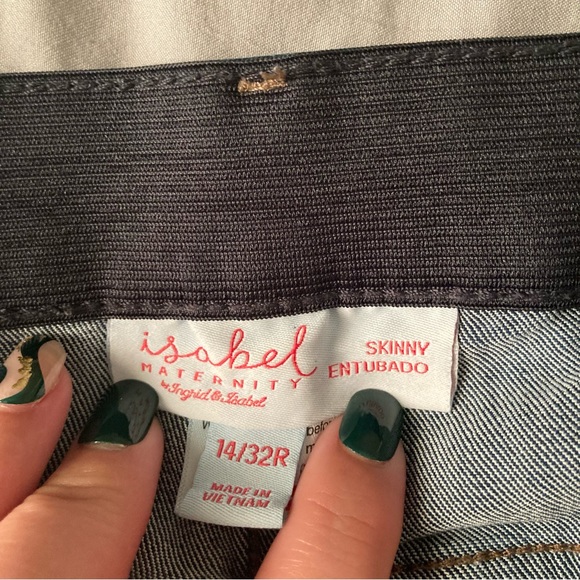 Isabel Maternity Skinny Jeans Size 14/32R - Picture 4 of 4
